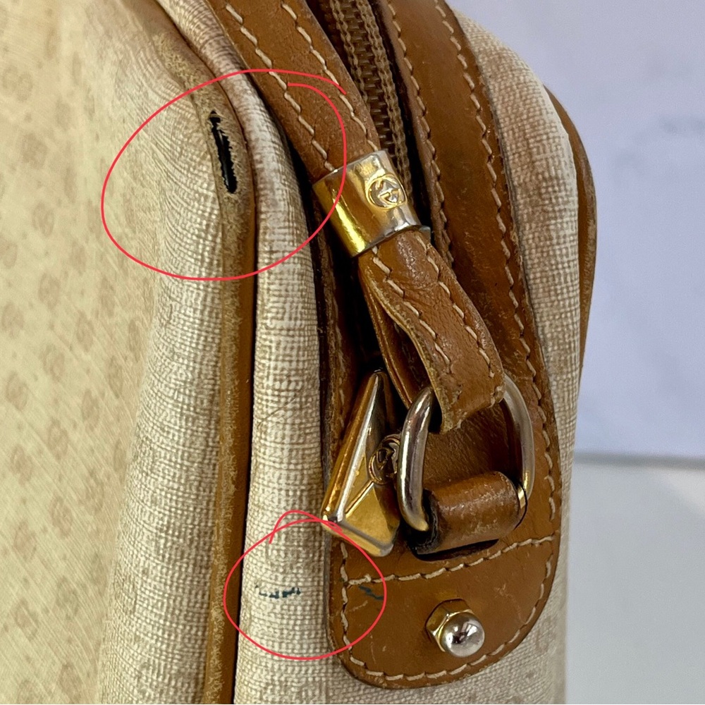 GUCCI Vintage Micro GG Supreme shoulder bag, good condition. lovely, subtle look - Picture 14 of 16
